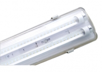 Bộ máng đèn LED đôi chống thấm MPE LWP-218 (2*10W) (6 tấc) (Trắng/Vàng)