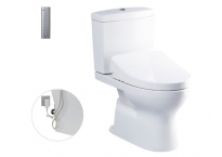 Bồn cầu 2 khối kết hợp nắp điện tử TOTO CS320DRW11 (WASHLET)