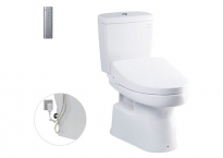 Bồn cầu 2 khối kết hợp nắp điện tử TOTO CS350DW11 (WASHLET)