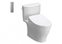 Bồn cầu 2 khối kết hợp nắp điện tử TOTO CS767CRW12 (WASHLET)
