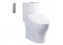 Bồn cầu 2 khối kết hợp nắp điện tử TOTO CS769CDRW12 (WASHLET)