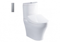 Bồn cầu 2 khối kết hợp nắp điện tử TOTO CS818CDW12 (WASHLET)