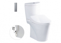 Bồn cầu 2 khối kết hợp nắp điện tử TOTO CS819DSW11 (WASHLET)