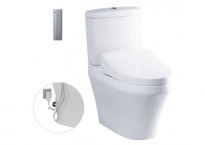 Bồn cầu 2 khối kết hợp nắp điện tử TOTO CS945PDW11 (WASHLET)