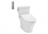 Bồn cầu 2 khối kết hợp nắp điện tử TOTO CS986CGW12 (WASHLET)