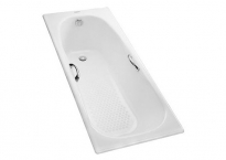 Bồn tắm xây TOTO FBY1740HPE (Gang tráng men - Có yếm - Tay vịn)