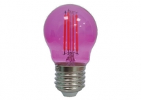 Bóng đèn LED (FILAMENT) dây tóc màu MPE FLM-3PK (2.5W) (Màu Hồng)