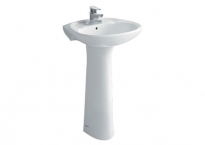 Chậu rửa mặt Lavabo Inax L-284V + chân dài L-284VD