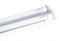 Bộ máng đèn tuýp đôi BATTEN LED TUBE T8 nhôm MPE MLT-220 (2*20W) (1m2) (Trắng/Vàng)