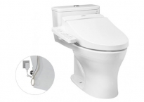 Bồn cầu 1 khối kết hợp nắp điện tử TOTO MS855DW7 (WASHLET)