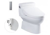 Bồn cầu 1 khối kết hợp nắp điện tử TOTO MS884W11 (WASHLET)