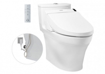 Bồn cầu 1 khối kết hợp nắp điện tử TOTO MS885DW6 (WASHLET)