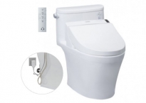 Bồn cầu 1 khối kết hợp nắp điện tử TOTO MS887RW6 (WASHLET)