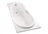 Bồn tắm xây TOTO PAY1770DH / DB501R-2B / TVBF412 (Nhựa - Không yếm - Tay vịn)