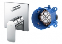 Van gật gù điều chỉnh nóng lạnh + nút chuyển hướng TOTO TBG04304B / TBN01001B (Kèm phụ kiện âm tường)