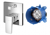 Van gật gù điều chỉnh nóng lạnh + nút chuyển hướng TOTO TBG07304V / TBN01001B (Kèm phụ kiện âm tường)