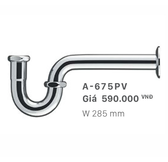 Óng thải chữ P Inax A-675PV