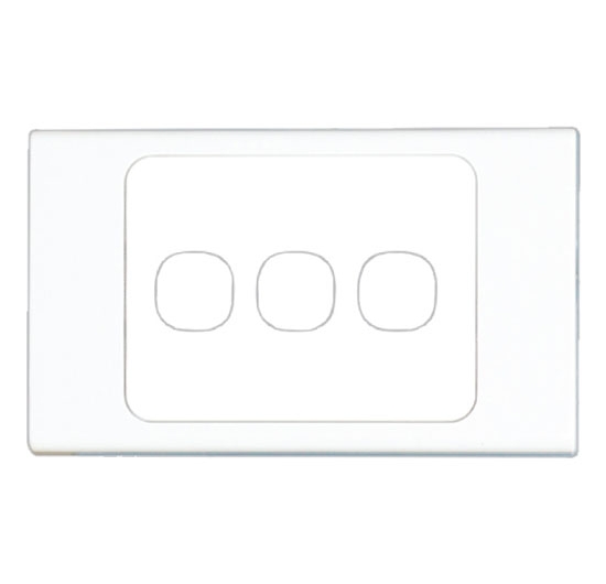 Mặt 3 lỗ công tắc MPE A203N