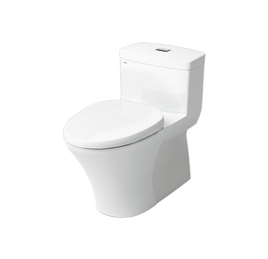 Bồn cầu Inax 1 khối AC-900VRN (Men AQUA CERAMIC)