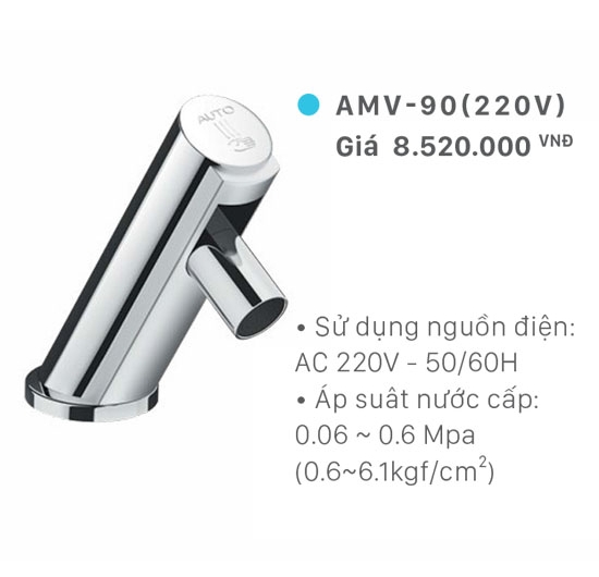Vòi Lavabo cảm ứng lạnh Inax AMV-90 (220V) (Điện lưới)