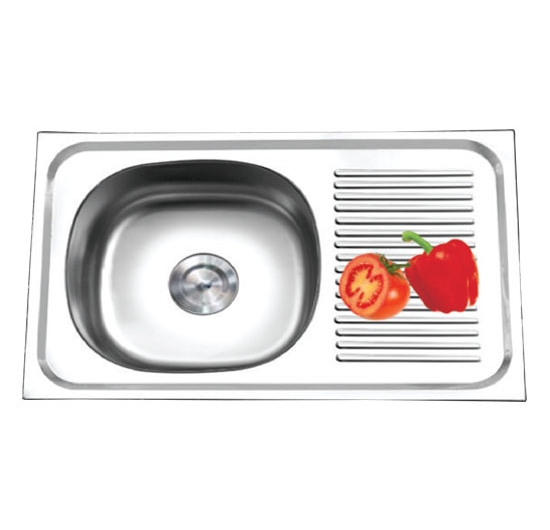 Chậu rửa chén 1 hộc 1 cánh Toàn Mỹ AS1-1 (Inox 304)
