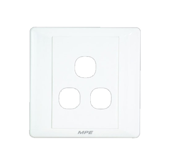 Mặt 3 lỗ công tắc MPE B203