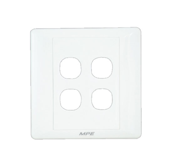 Mặt 4 lỗ công tắc MPE B204