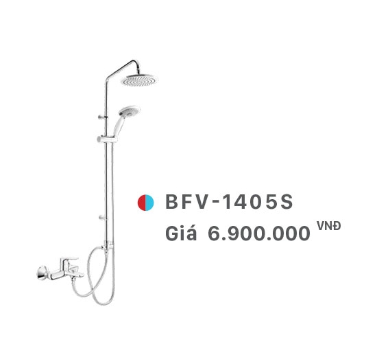 Sen cây tắm đứng nóng lạnh Inax BFV-1405S