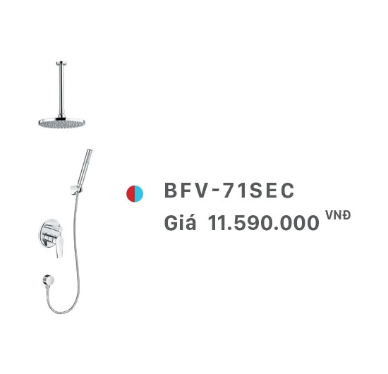 Sen tắm âm tường Inax BFV-71SEC