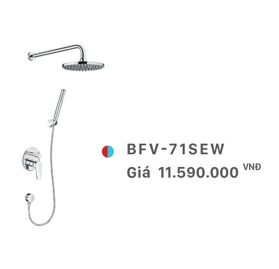 Sen tắm âm tường Inax BFV-71SEW