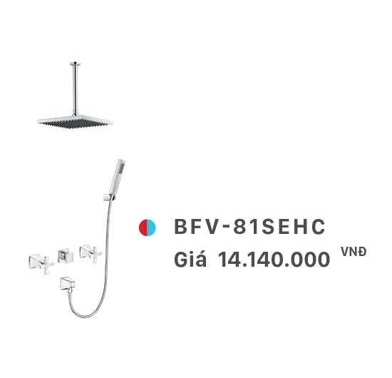 Sen tắm âm tường Inax BFV-81SEHC