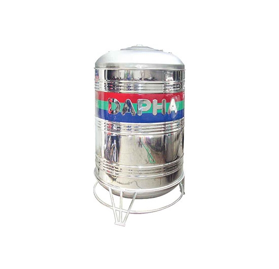 Bồn nước Inox DAPHA® R 3000L Đứng - SUS 304 (Xuất khẩu Mỹ)