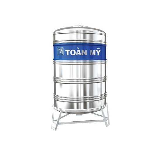 Bồn nước Inox Toàn Mỹ 2500L Đứng - SUS 304 (Ø1150)