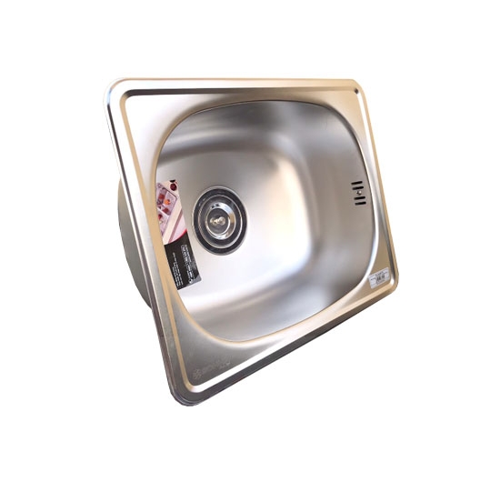 Chậu rửa chén 1 hộc Sơn Hà 1H447S (Inox 201)