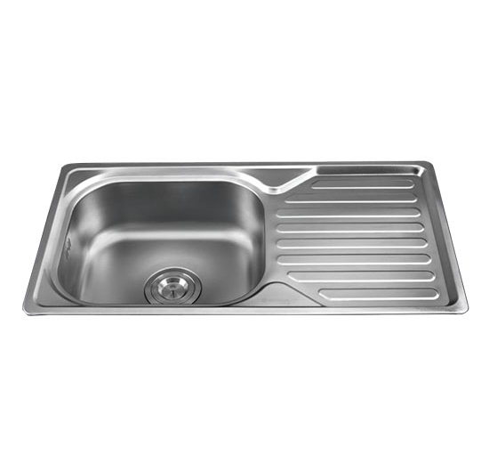Chậu rửa chén 1 hộc 1 cánh Sơn Hà S79S (Inox 201)