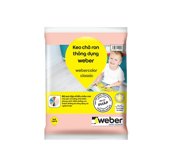 Keo chà ron Weber.color classic G-13 (Hồng) (1kg)