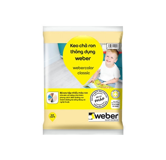 Keo chà ron Weber.color classic G-08S (Kem) (1kg)