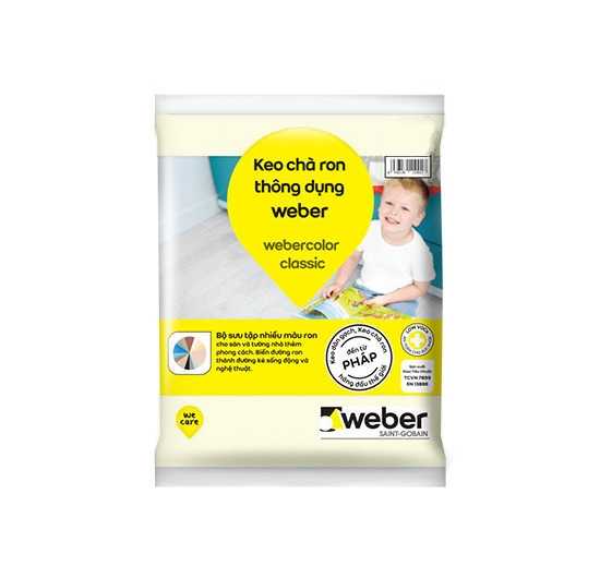 Keo chà ron Weber.color classic G-28 (Kem sữa) (1kg)