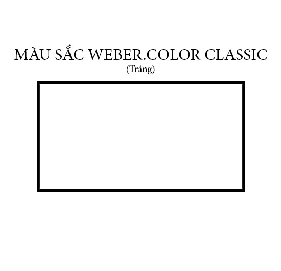 Keo chà ron Weber.color classic G-68S (Trắng) (1kg)