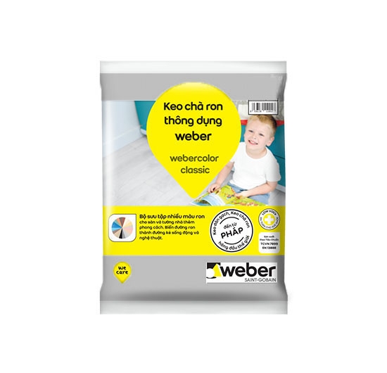 Keo chà ron Weber.color classic G-21 (Sắt) (1kg)