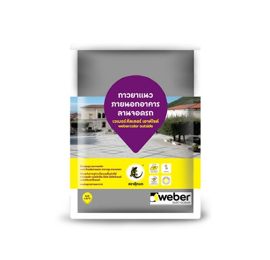 Keo chà ron Weber.color Outside (Xám) (1kg)