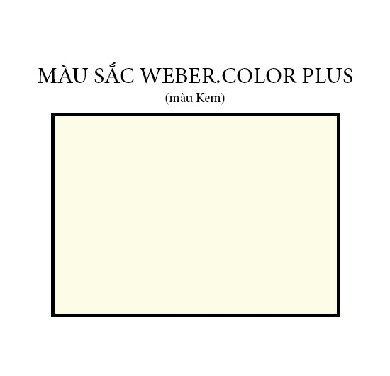 Keo chà ron Weber.color Plus (Kem) (1kg)