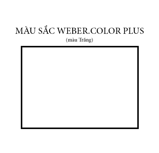Keo chà ron Weber.color Plus (Trắng) (1kg)