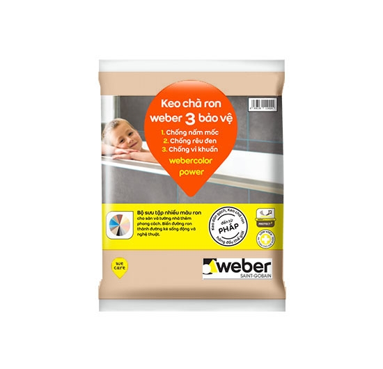 Keo chà ron Weber.color Power PO-152 (Cafe sữa) (1kg)