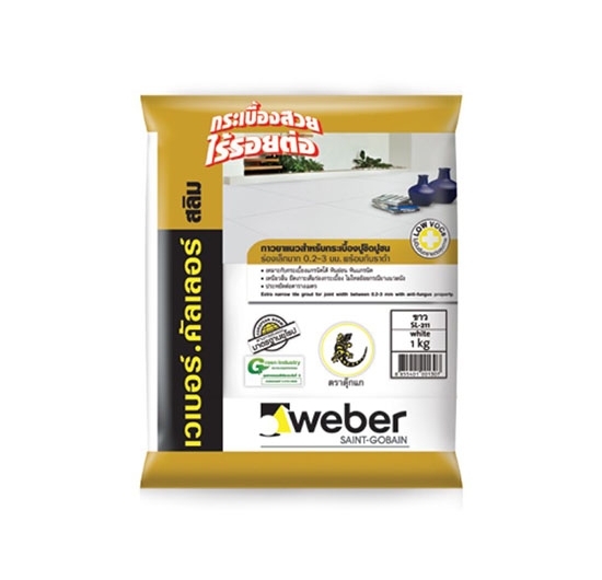 Keo chà ron Weber.color Slim SL-211 (Trắng) (1kg)
