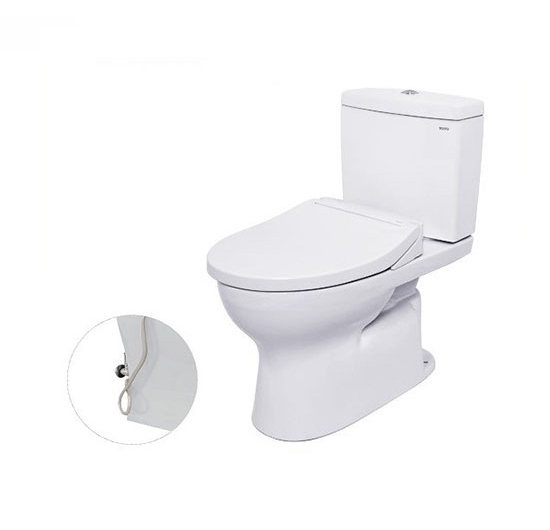 Bồn cầu TOTO 2 khối CS320DRE2 (Nắp rửa cơ Ecowasher)