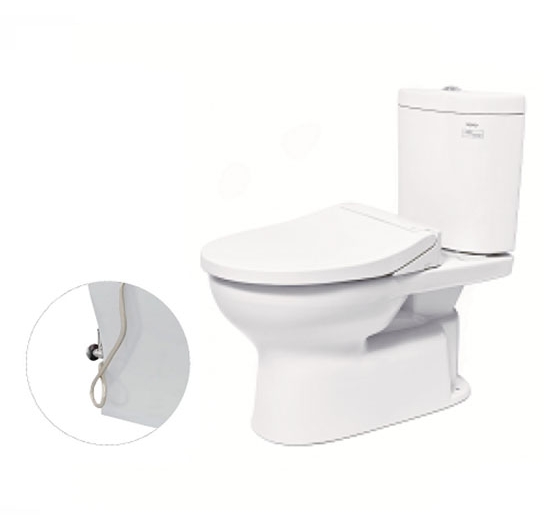 Bồn cầu TOTO 2 khối CS325DRE2 (Nắp rửa cơ Ecowasher)