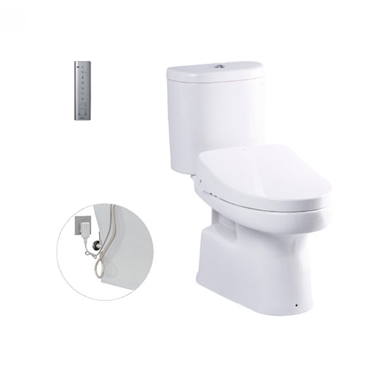 Bồn cầu 2 khối kết hợp nắp điện tử TOTO CS351DW11 (WASHLET)