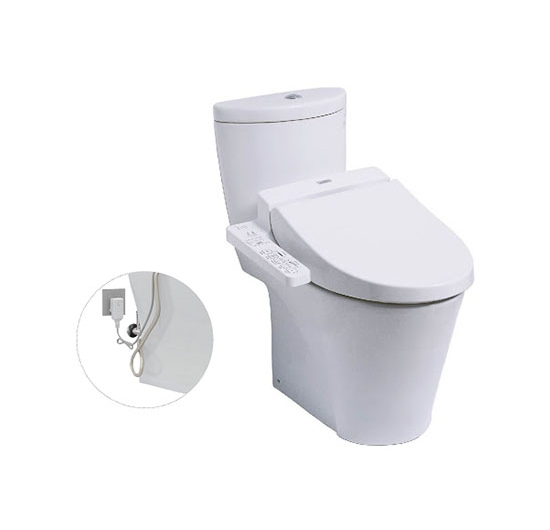 Bồn cầu 2 khối kết hợp nắp điện tử TOTO CS819DSW7 (WASHLET)