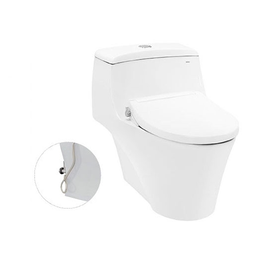 Bồn cầu TOTO 1 khối CW823RAE2 (Nắp rửa cơ Ecowasher)